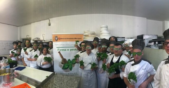 I giovani chef promuovono #orgogliopesto alla 2° cena di gala del IX Memorial B. Marchiano