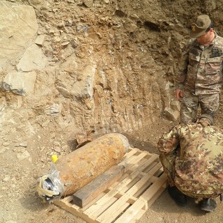 Ordigno bellico ad Andora