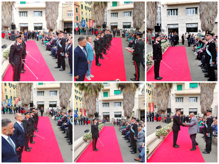 Spaccio, rapine, truffe e traffico di rifiuti: consegnati encomi e compiacimenti ai carabinieri per maxi operazioni nel savonese Spaccio, rapine, truffe e traffico di rifiuti: consegnati encomi e compiacimenti ai carabinieri per maxi operazioni nel savonese