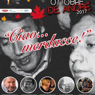 Albenga, sabato nuovo appuntamento con &quot;Ottobre De Andrè&quot;