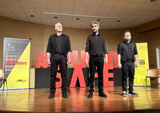 Orientamenti tour: è partito da Imperia ‘Improsafe’, lo spettacolo teatrale sulla sicurezza e salute sul lavoro Orientamenti tour: è partito da Imperia ‘Improsafe’, lo spettacolo teatrale sulla sicurezza e salute sul lavoro