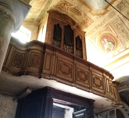 Mioglia, restauro dell'organo "Bellosio-Mordeglia" nella chiesa parrocchiale: il 23 luglio la presentazione dei lavori