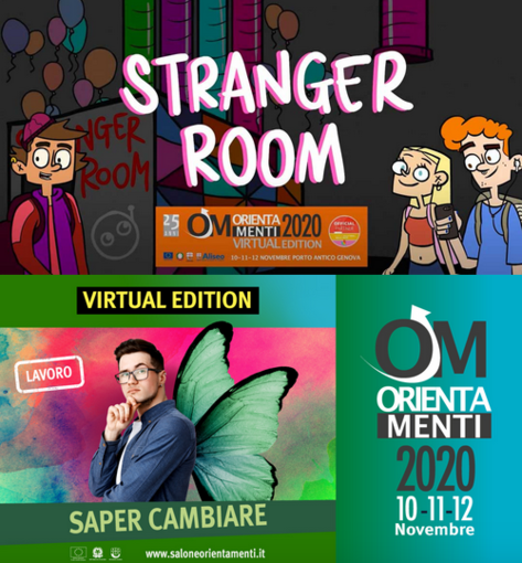 Il 25° Salone Orientamenti è “online”: dal 10 al 12 novembre più di 300 “eventi” sul sito ufficiale Il 25° Salone Orientamenti è “online”: dal 10 al 12 novembre più di 300 “eventi” sul sito ufficiale