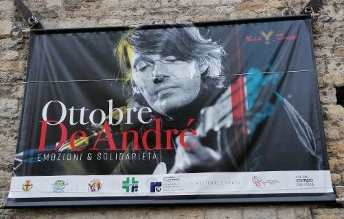 Ottobre De André 2026, quattro appuntamenti ad Albenga nel nome di Faber Ottobre De André 2026, quattro appuntamenti ad Albenga nel nome di Faber