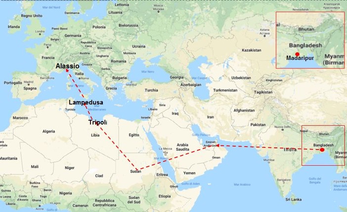 Traffico migranti dalla Libia ad Alassio, Senarega e Ardenti (Lega): "Giusto regolamentare permessi per motivi umanitari, complimenti ai Carabinieri"