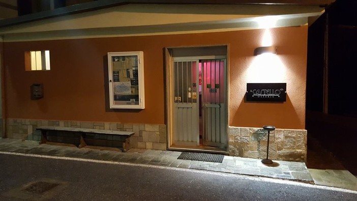 Foto dalla pagina Facebook "Osteria del Castello in Cengio Alto dal 1906" Foto dalla pagina Facebook "Osteria del Castello in Cengio Alto dal 1906"