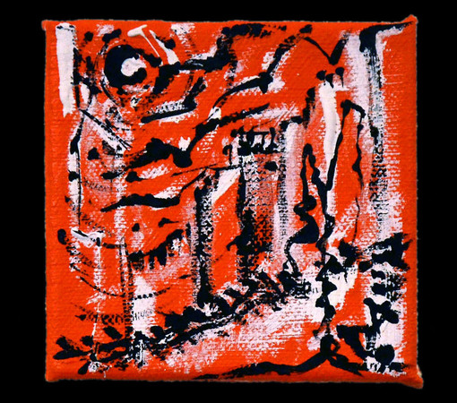 Nella foto: un'opera di Dana Santamaria