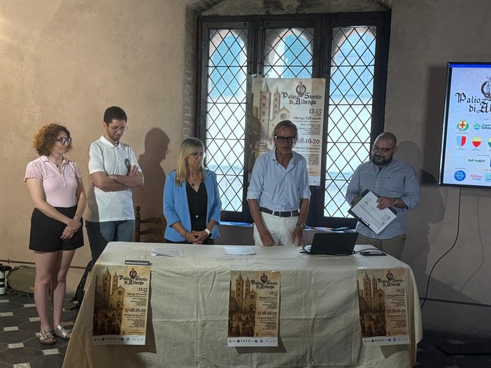Il Palio Storico di Albenga® 2025 si sdoppia: rievocazione, cultura e spettacolo per un’intera settimana medievale Il Palio Storico di Albenga® 2025 si sdoppia: rievocazione, cultura e spettacolo per un’intera settimana medievale