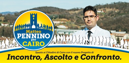 Elezioni comunali, "Matteo Pennino per Cairo" presenta la sua lista Elezioni comunali, "Matteo Pennino per Cairo" presenta la sua lista