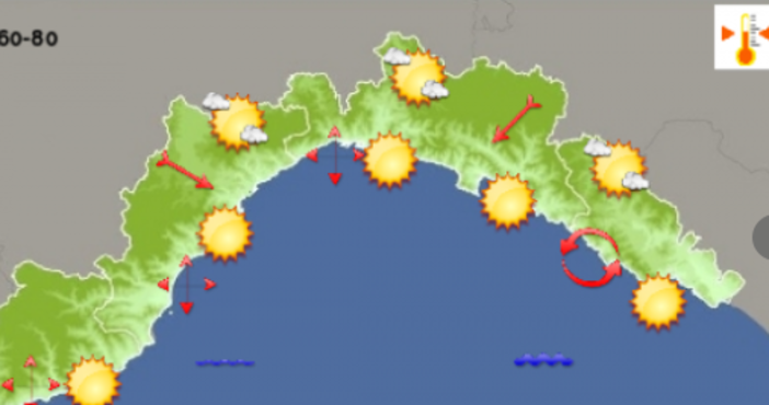 Meteo: giornata di bel tempo su savonese e genovese in questo giovedì 17 settembre