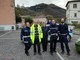 Terremoto, la Polizia Municipale di Albenga "in servizio" ad Arquata (FOTO)