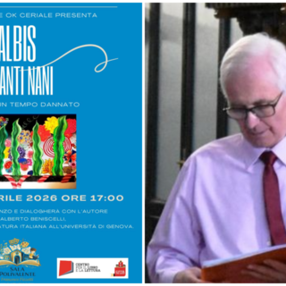 Ceriale, sabato 25 aprile Giannino Balbis presenta il suo libro “Giganti nani. Avanzi di un tempo dannato”