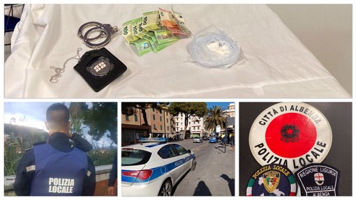 Albenga, lotta allo spaccio di droga: due arresti della polizia locale