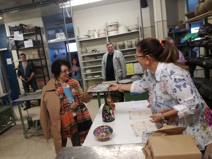 La Scuola di ceramica di Albisola Superiore, nel mese di ottobre, ha fatto il pieno di hobbisti La Scuola di ceramica di Albisola Superiore, nel mese di ottobre, ha fatto il pieno di hobbisti