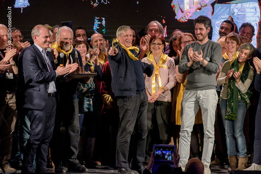 Albenga, la fotogallery del Premio Fionda di Legno 2019 consegnato a Don Ciotti