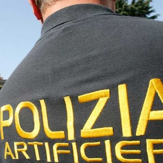 Andora: fatta brillare la bomba ritrovata nel cassonetto dei rifiuti