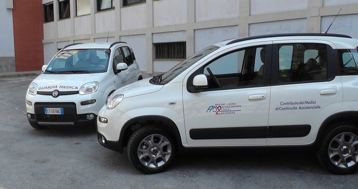 A Savona due nuove panda per il servizio di Guardia Medica