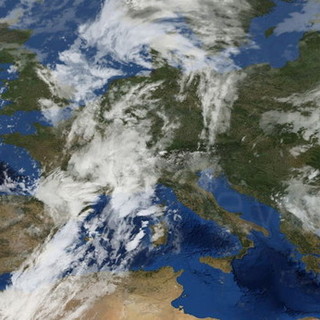 Ecco la perturbazione che, alle 9 è pronta a coprire la Liguria