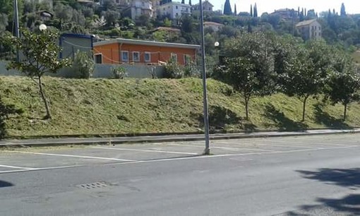 Alassio, operazione di pulizia nei pressi del campetto di Loreto