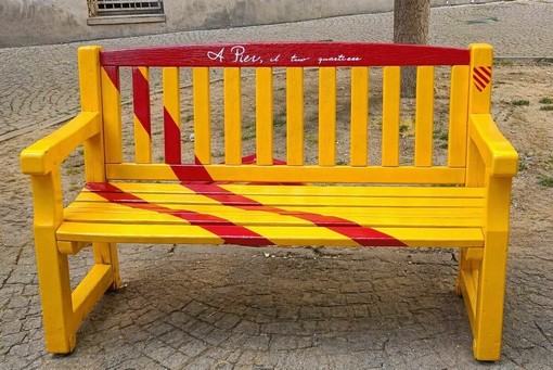 Savona, il quartiere di Villapiana ricorda Pierangelo Badano dedicandogli una panchina