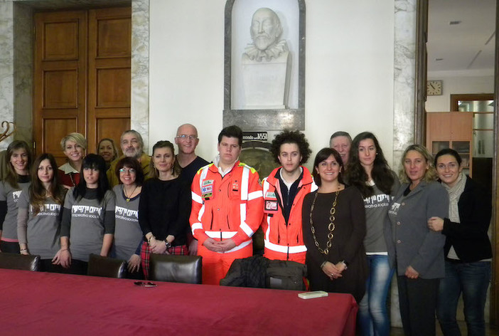 Un momento della presentazione del progetto