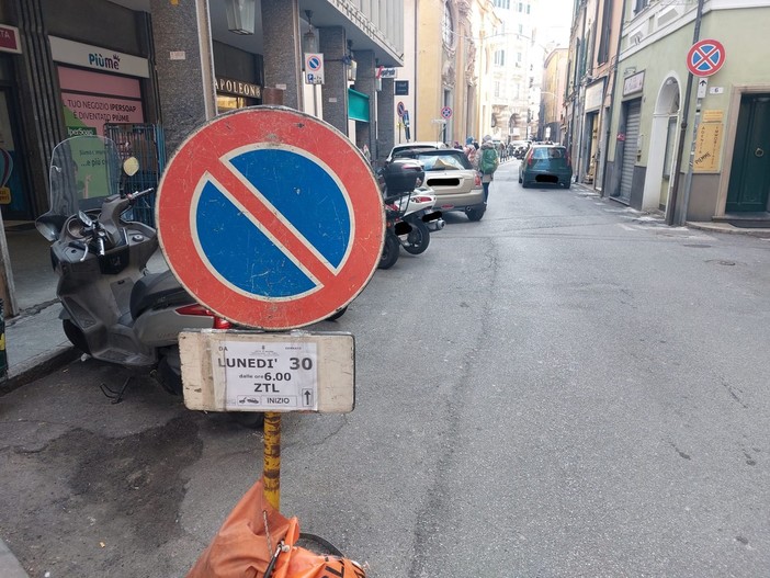 Savona, lunedì 30 scatta la pedonalizzazione di via Mistrangelo: "Non sappiamo cosa potrà succedere"