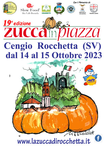 Rocchetta di Cengio: definito il programma della 19° edizione di “ZuccaInPiazza” Rocchetta di Cengio: definito il programma della 19° edizione di “ZuccaInPiazza”