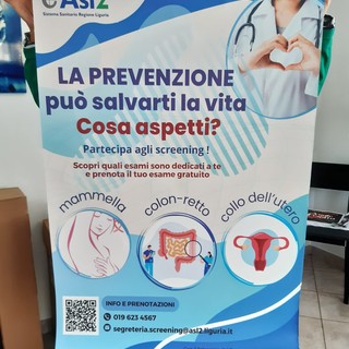 Asl 2, al via la campagna "Prevenzione è vita" per promuovere la salute e l'adesione ai programmi di screening gratuiti