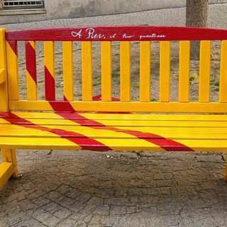 Savona, il quartiere di Villapiana ricorda Pierangelo Badano dedicandogli una panchina