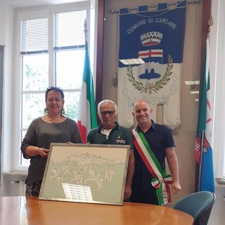 Luna park di San Giovanni, Carcare premia il giostraio più longevo (FOTO)