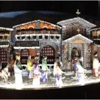 Donato presepe alla Prefettura di Savona Donato presepe alla Prefettura di Savona
