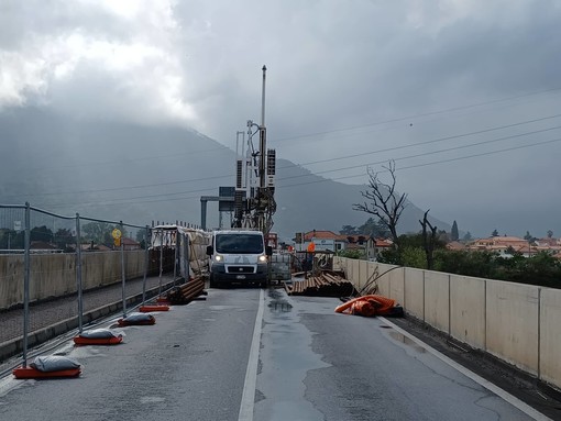 Albenga, incontro Comune-Anas: entro fine novembre la riapertura al traffico del ponte di Bastia (FOTO)