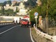 Celle Ligure: principio di incendio nei pressi dell'Aurelia. Intervento dei Vigili del Fuoco