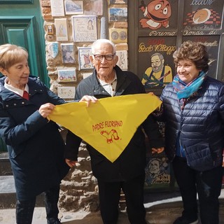 Albenga, il missionario Padre Floriano ospite dei Fieui di caruggi (FOTO)