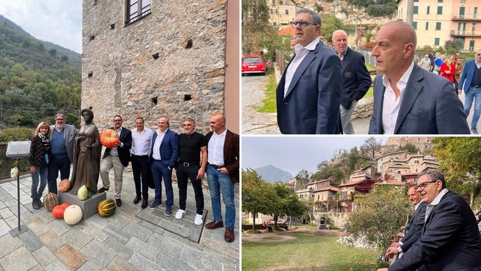 Il presidente Toti nel savonese: visita ai borghi di Castelvecchio di Rocca Barbena, Zuccarello e Colletta di Castelbianco Il presidente Toti nel savonese: visita ai borghi di Castelvecchio di Rocca Barbena, Zuccarello e Colletta di Castelbianco