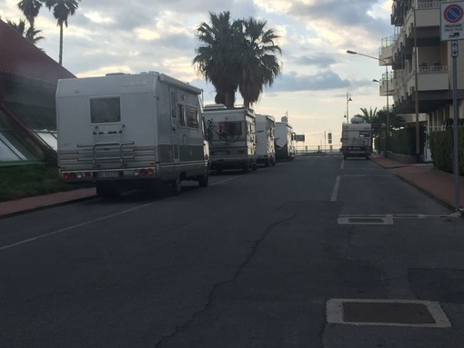 Albenga, iniziano ad apparire i "campeggi abusivi"