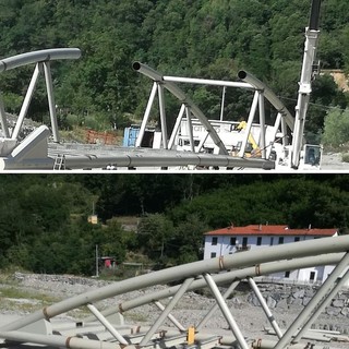 Murialdo, ponte delle "Fucine" quasi ultimato. La soddisfazione del consigliere Vaccarezza (Cambiamo!)