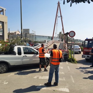 Savona, sopralluogo nei prossimi giorni per valutare la staticità del ponte Ruffino: in caso di conferma via alla riapertura