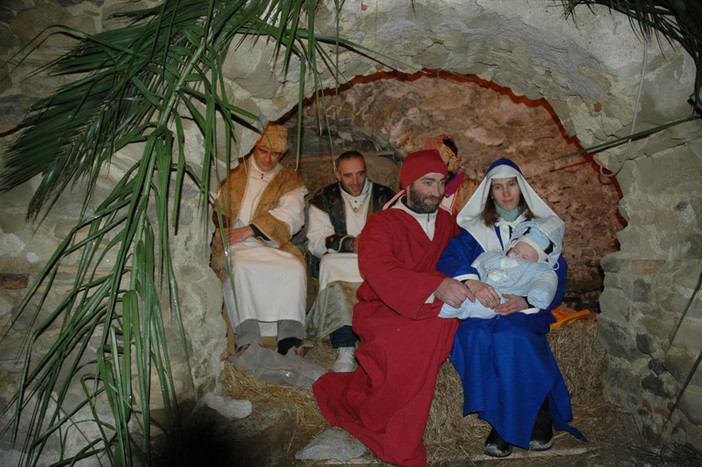 Il presepe di Rocca Vignale (immagine di repertorio)