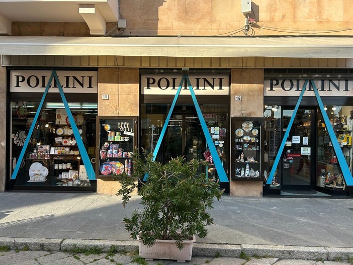 Albenga, in vendita il negozio Pollini: era stato aperto da Lidia Facchinetti Pollini nel 1957
