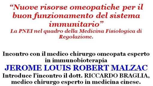 L'Omeopatia protagonista sabato mattina alla Ubik