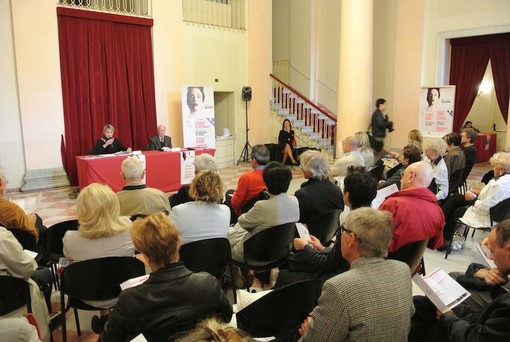 Un momento della presentazione (foto Cerati) Un momento della presentazione (foto Cerati)