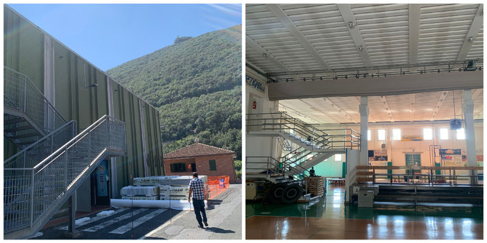Finale, partiti i lavori al tetto del PalAlessia: a settembre ripresa regolare di tutte le attività Finale, partiti i lavori al tetto del PalAlessia: a settembre ripresa regolare di tutte le attività