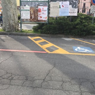 Carcare, aumentano i parcheggi in piazza Caravadossi