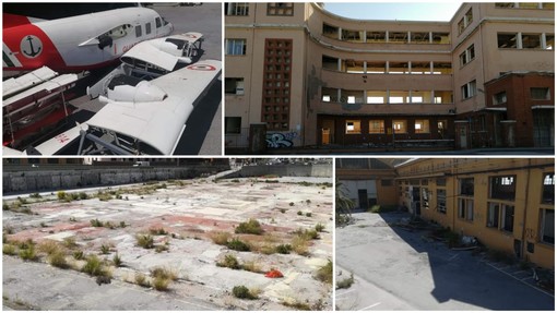 Il P166, dono-ricordo di Piaggio alla Città di Finale Ligure, ancora senza dimora: "Abbandonato in un piazzale" Il P166, dono-ricordo di Piaggio alla Città di Finale Ligure, ancora senza dimora: "Abbandonato in un piazzale"