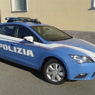 Pattuglione della Polizia di Stato ad Alassio e Albenga