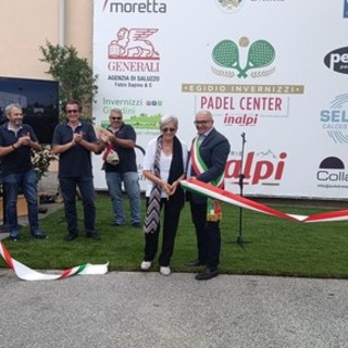 Inaugurato il Padel Center di Moretta intitolato a Egidio Invernizzi