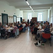 Foto relative al pranzo svoltosi lo scorso giugno a Bardineto