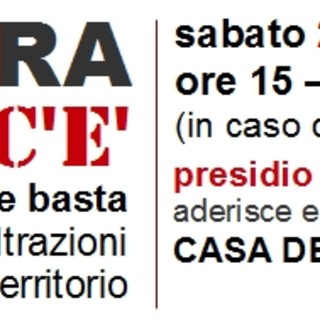 Domani manifestazione ad “Andora la mafia c'è, ma la comunità può dire basta!”