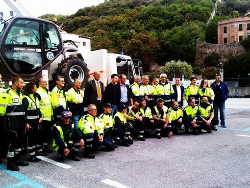 Un nuovo parco mezzi per la Protezione Civile ligure Un nuovo parco mezzi per la Protezione Civile ligure